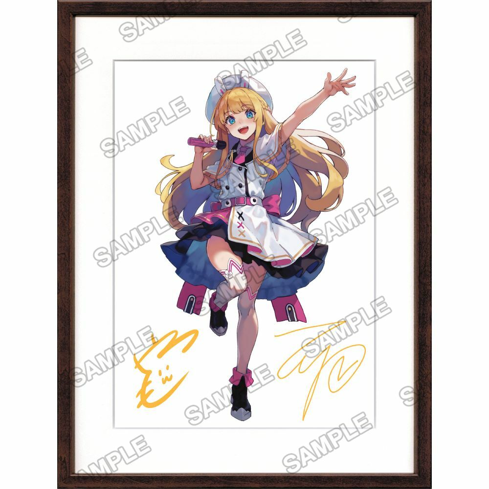 預購-角川Sneaker文庫 35周年記念 MISTGRAPH複製簽名原畫 『因為不是真正的夥伴而被逐出勇者隊伍，流落到邊境展開慢活人生』莉特【日本進口精品】