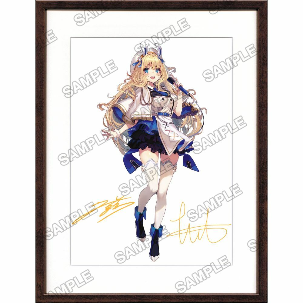 預購-角川Sneaker文庫 35周年記念 MISTGRAPH複製簽名原畫 『最強廢渣皇子暗中活躍於帝位之爭』菲妮·馮·克萊涅爾特【日本進口精品】