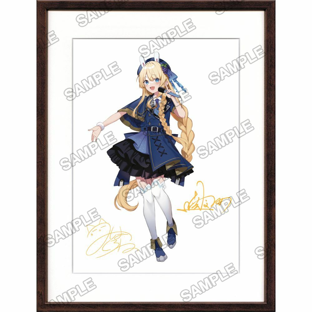 預購-角川Sneaker文庫 35周年記念 MISTGRAPH複製簽名原畫『為美好的世界獻上祝福！』愛麗絲【日本進口精品】