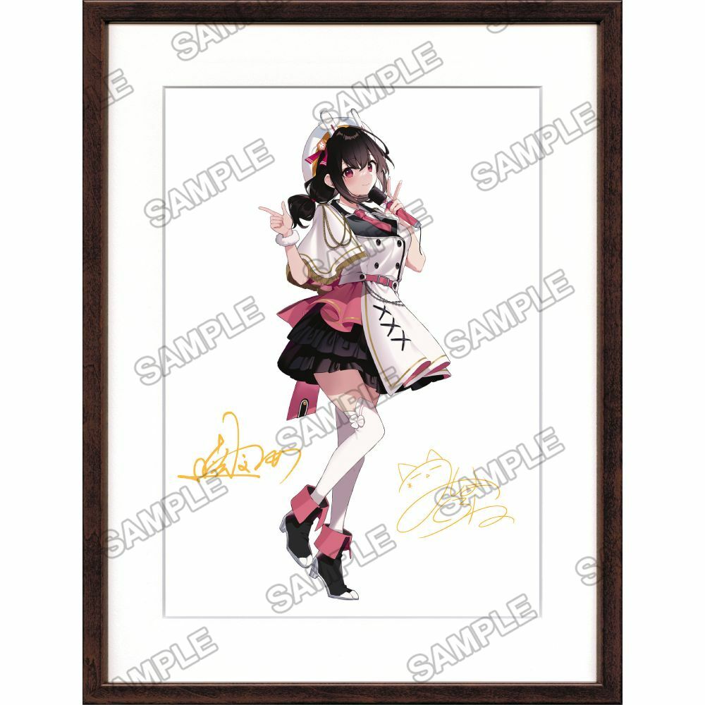 預購-角川Sneaker文庫 35周年記念 MISTGRAPH複製簽名原畫『為美好的世界獻上爆焰！』芸芸【日本進口精品】