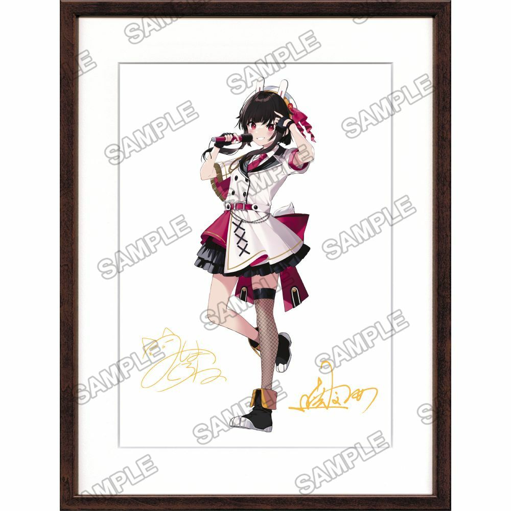 預購-角川Sneaker文庫 35周年記念 MISTGRAPH複製簽名原畫『為美好的世界獻上爆焰！』惠惠【日本進口精品】