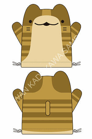 鯊魚哥 造型束口隨身袋 D