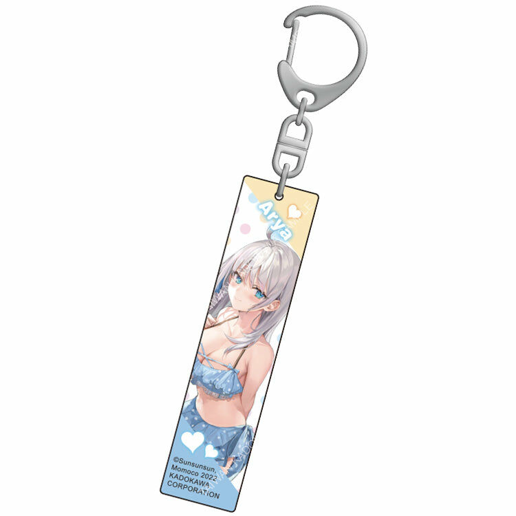 不時輕聲地以俄語遮羞的鄰座艾莉同學(原作) 長條壓克力鑰匙圈 D