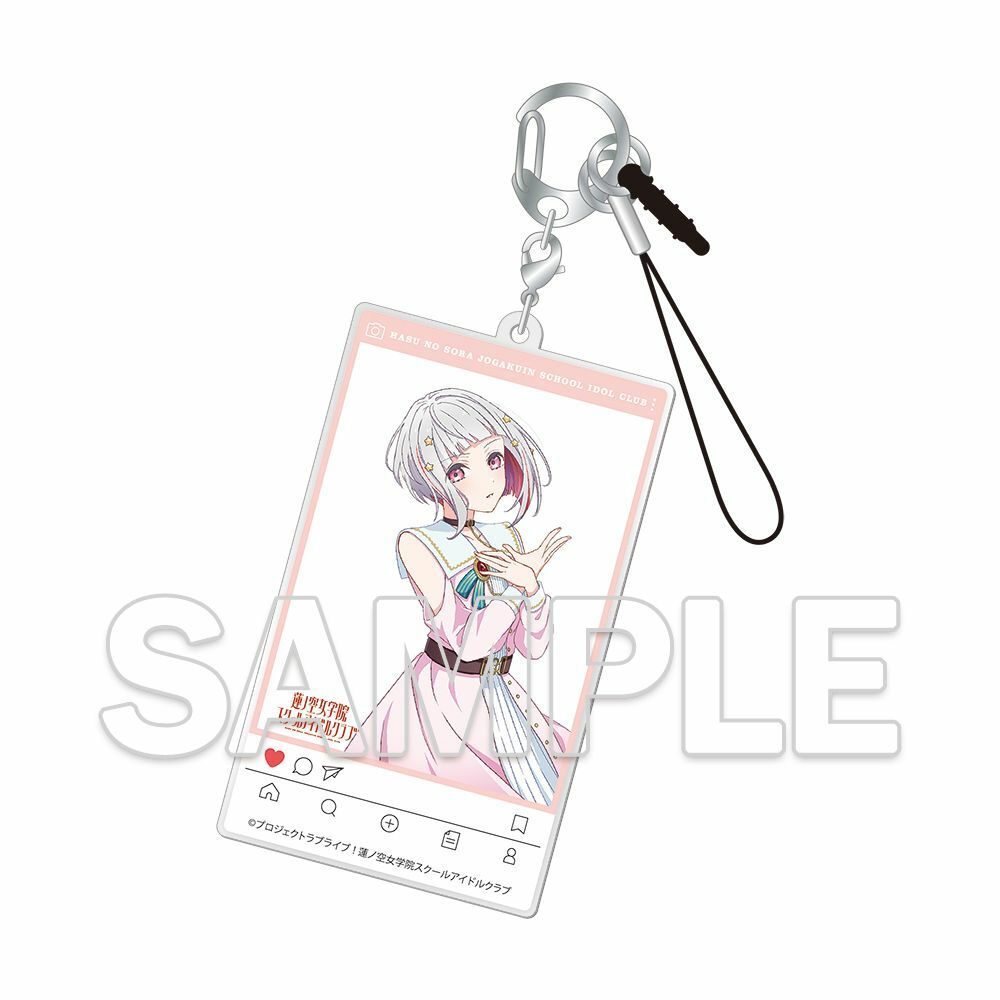 預購-『LoveLive！蓮之空女學院學園偶像俱樂部』 SNS風壓克力鑰匙圈 夕霧 綴理 Dream Believers Ver.【日本進口精品】