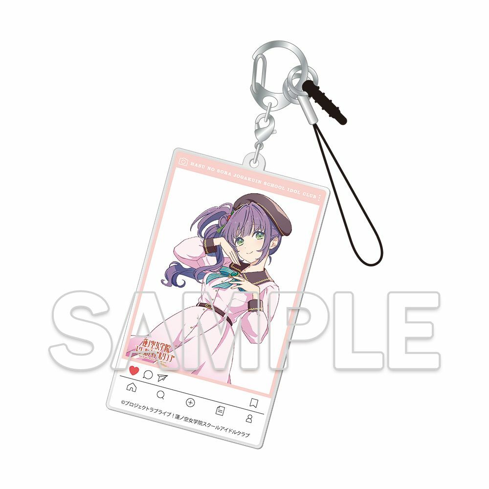 預購-『LoveLive！蓮之空女學院學園偶像俱樂部』 SNS風壓克力鑰匙圈 乙宗 梢 Dream Believers Ver.【日本進口精品】