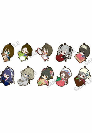 偶像大師-灰姑娘女孩 軟膠吊飾 Ver. Cool PACK盲盒販售 隨機出貨【日本進口精品】