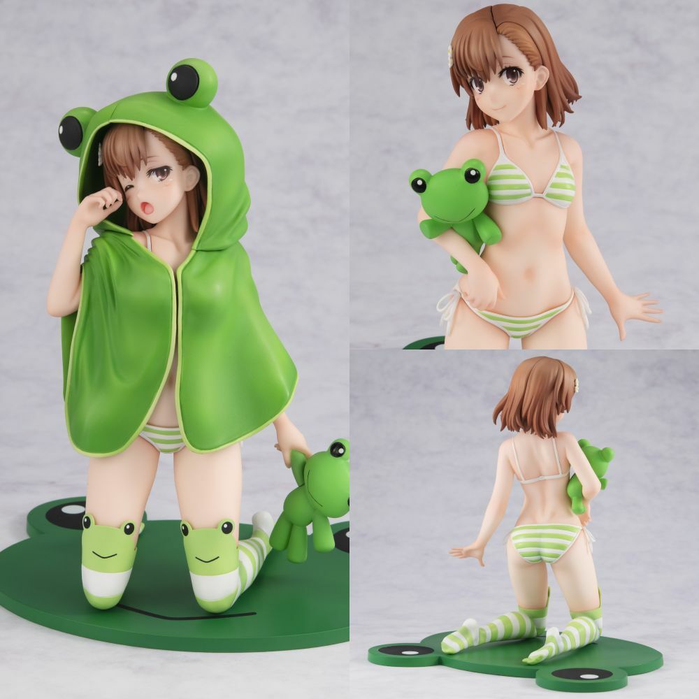 預購-【限量販售】「科學超電磁砲T」 御坂美琴 兜帽☆造型 呱太ver.【日本進口精品】