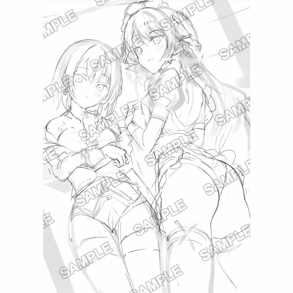 預購-MF掛軸J092「轉生到了男子禁止的遊戲世界，我能做的事情只有一個(暫譯)」加厚絨布B2掛軸【日本進口精品】