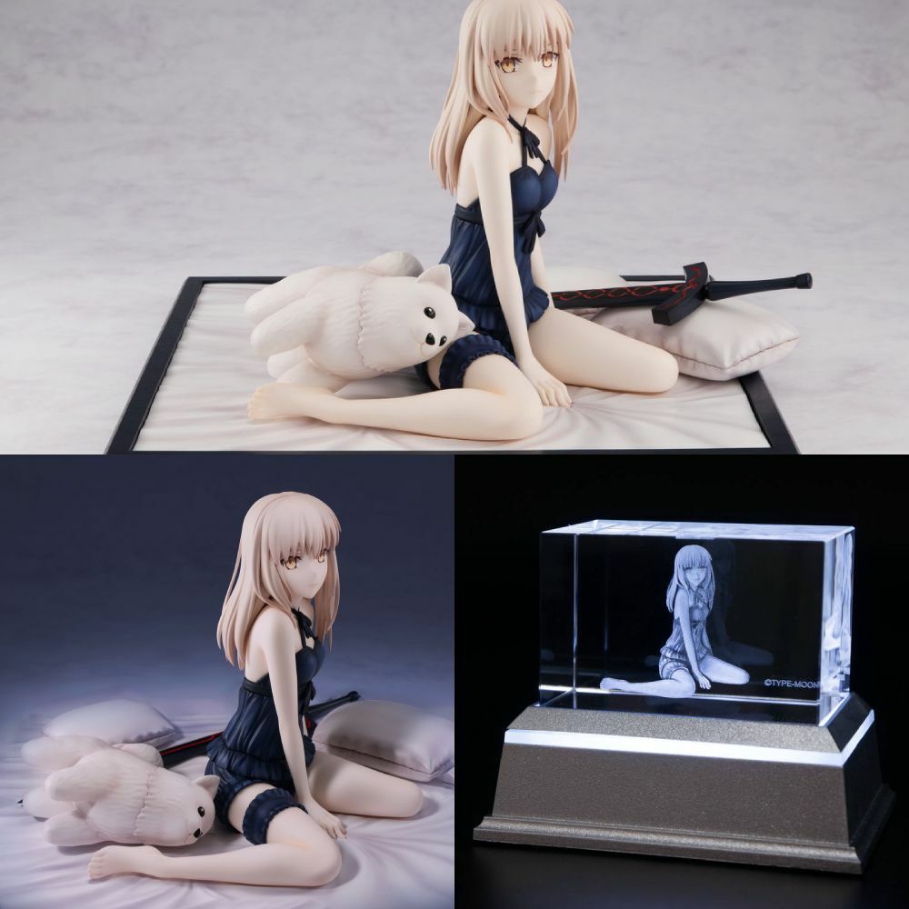 預購-【限量販售】『Fate/stay night [Heaven’s Feel]』 Saber Alter 吊帶睡裙ver. KADOKAWA特別套組【日本進口精品】