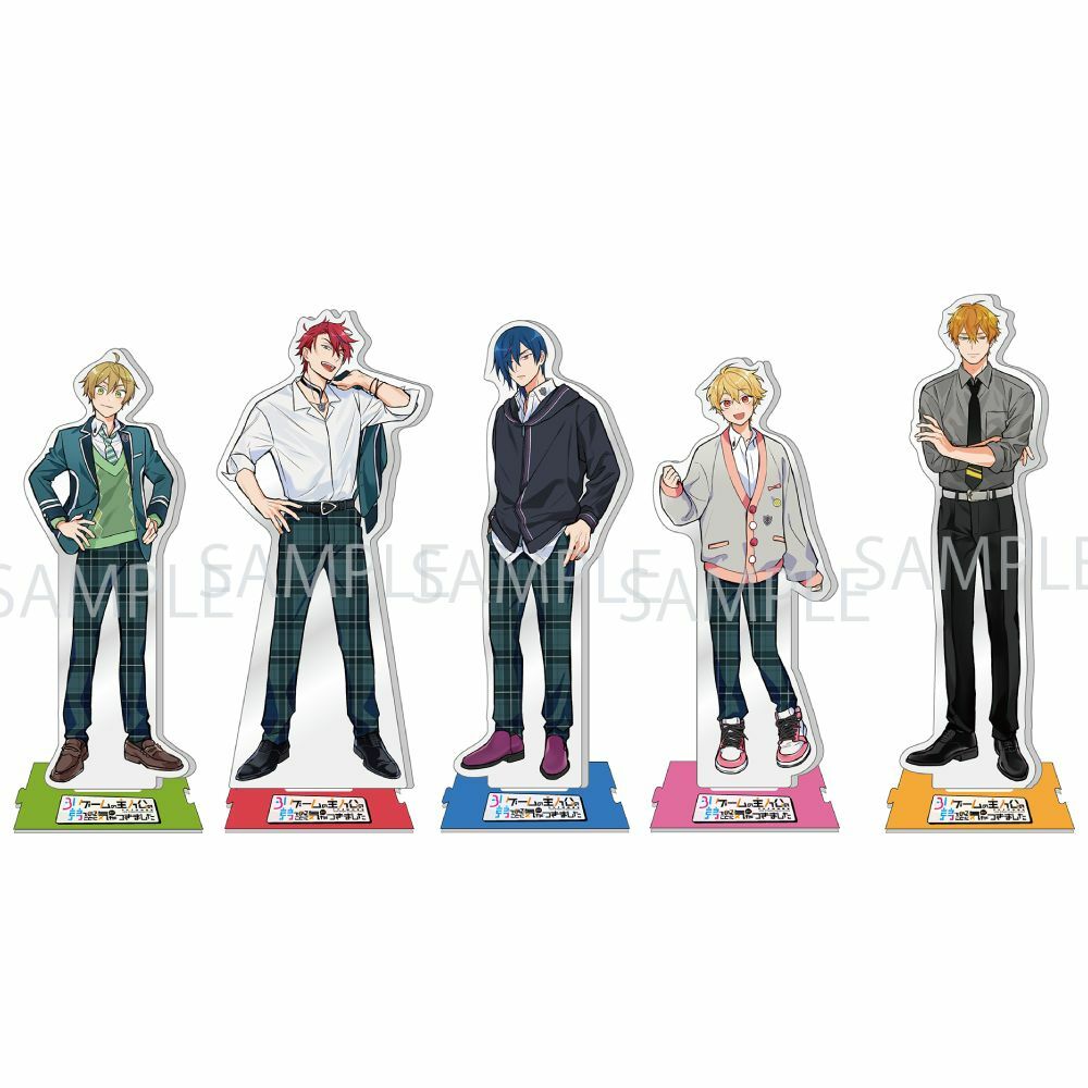 預購-「BLゲームの主人公の弟であることに気がつきました 原來我是BL主人公的弟弟(暫譯)」全新繪製壓克力人形立牌 青桐 夏緋【日本進口精品】
