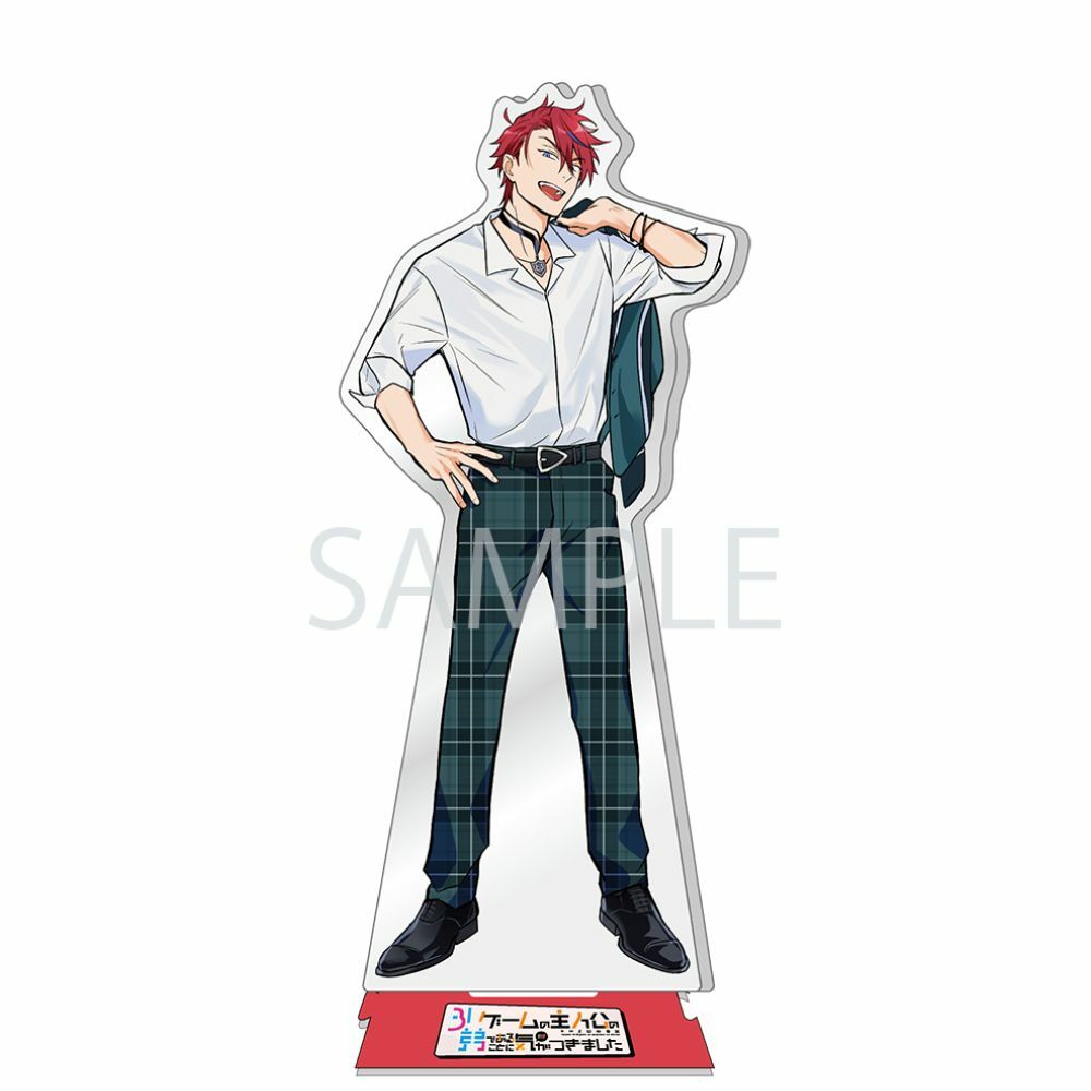 預購-「BLゲームの主人公の弟であることに気がつきました 原來我是BL主人公的弟弟(暫譯)」全新繪製壓克力人形立牌 青桐 夏希【日本進口精品】