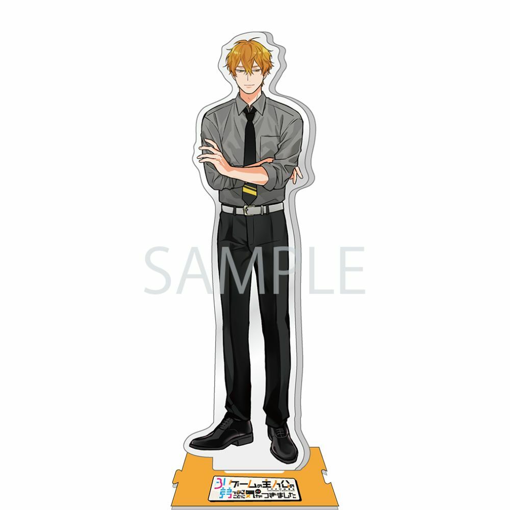 預購-「BLゲームの主人公の弟であることに気がつきました 原來我是BL主人公的弟弟(暫譯)」全新繪製壓克力人形立牌 柊 冬眞【日本進口精品】
