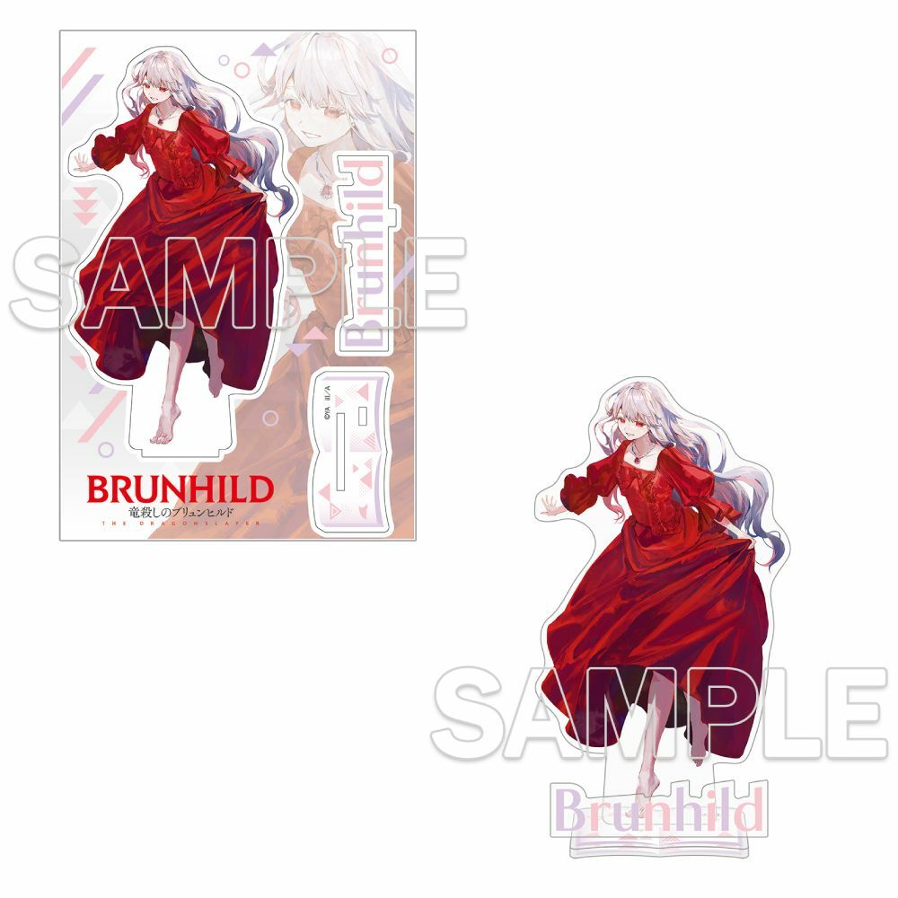 電擊文庫30周年記念『屠龍者布倫希爾德』壓克力人形立牌　布倫希爾德【日本進口精品】