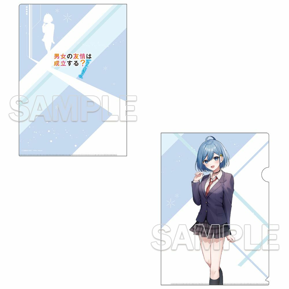 預購-電擊文庫30周年記念『男女之間存在純友情嗎？（不，不存在！） 』A4 File夾 犬塚日葵【日本進口精品】