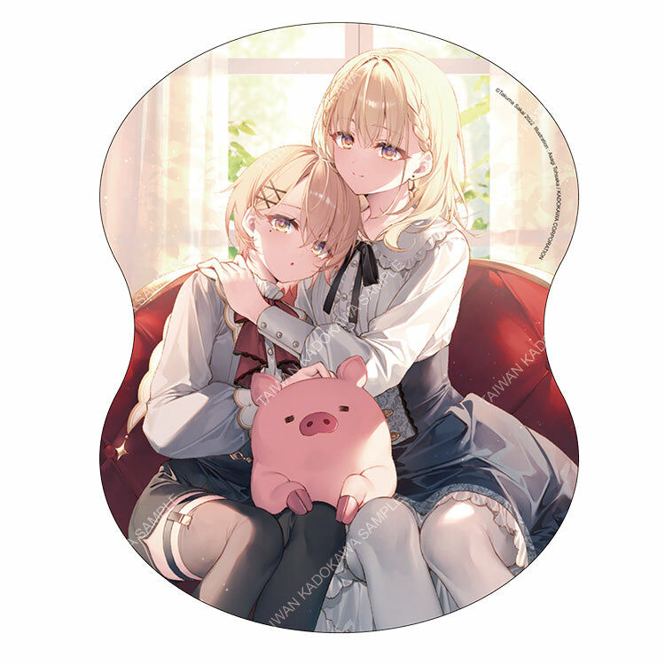 豬肝記得煮熟再吃(原作) 造型滑鼠墊 A