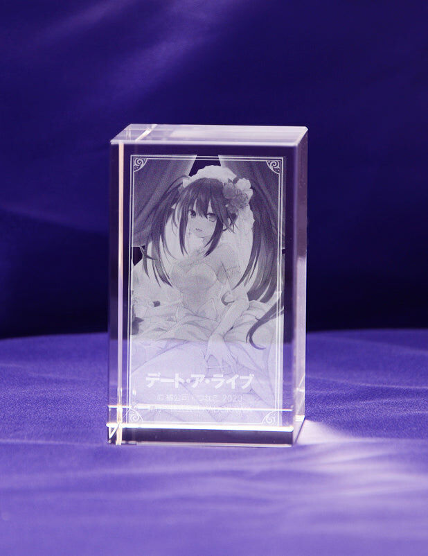 預購-約會大作戰DATE A LIVE  原作版 時崎狂三 結婚禮服Ver. 1/7比例模型  附3D水晶特別套組【日本進口精品】