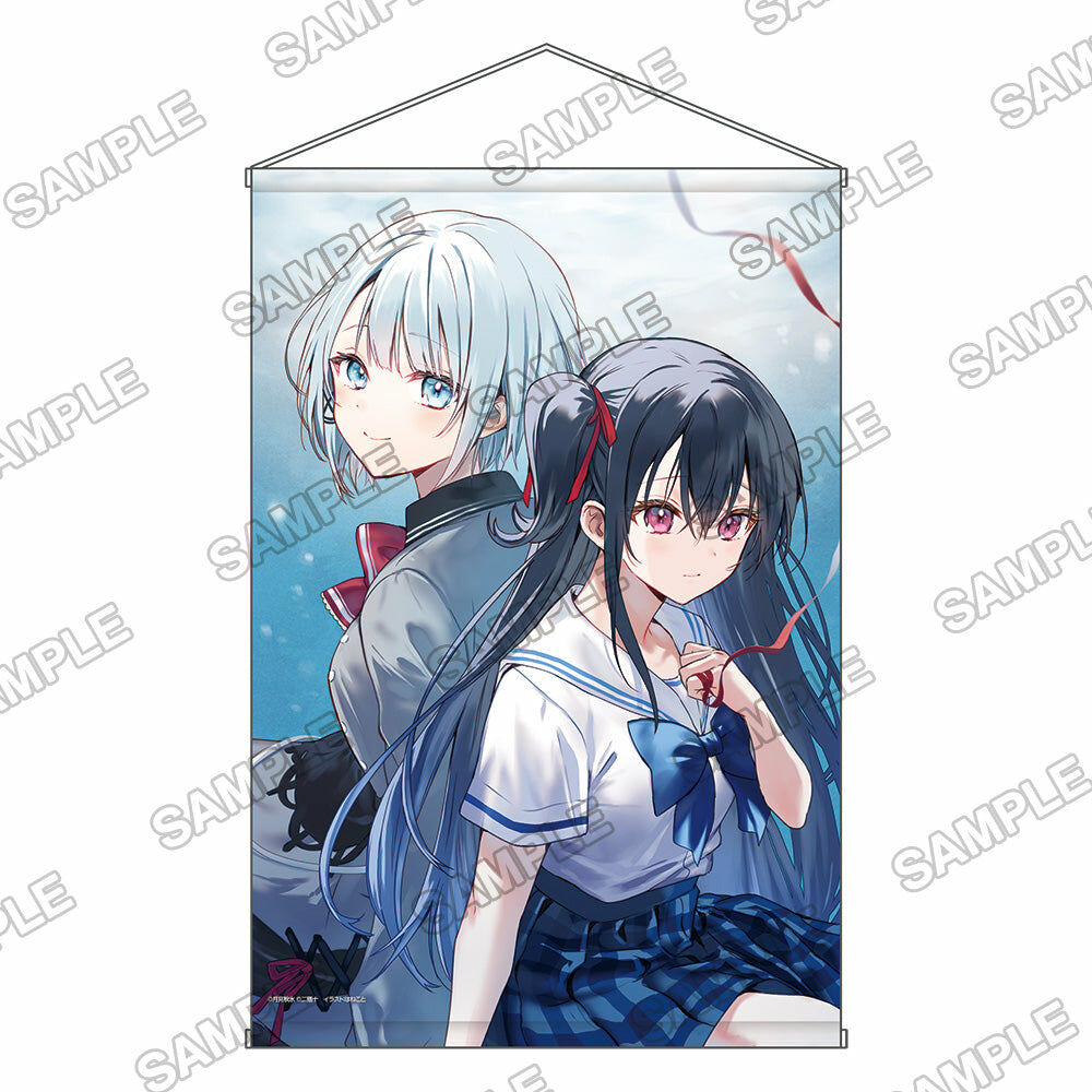 預購-【再販】MF掛軸J089『偵探已經，死了。』外傳「夏凪渚はまだ、女子高生でいたい。  探偵はもう、死んでいる。Ordinary Case」加厚絨布B2掛軸【日本進口精品】