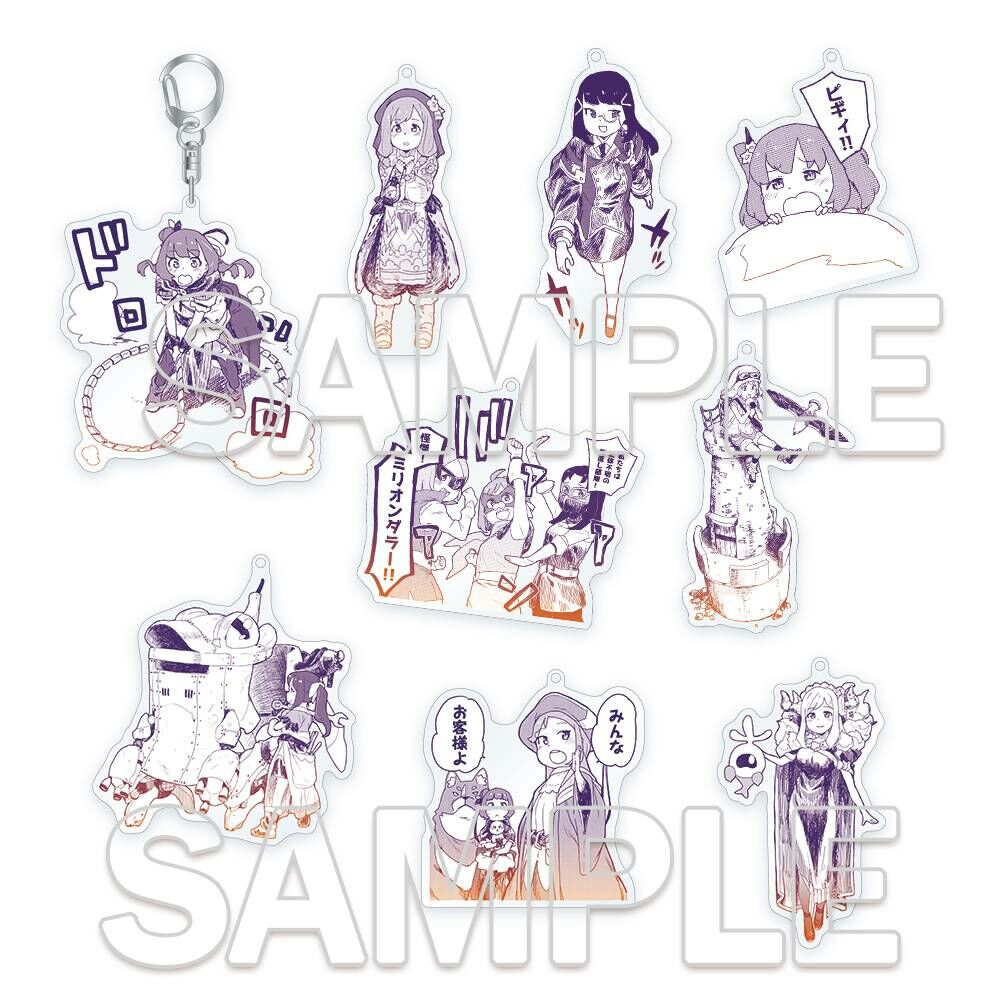 預購-『幻日的夜羽 -Unpolarized Reflexion-』 集換式壓克力鑰匙圈 BOX販售【日本進口精品】