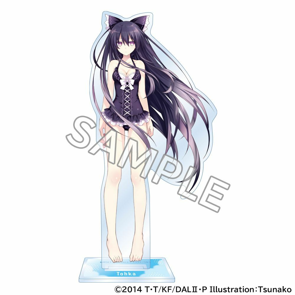 「約會大作戰DATE A LIVE」系列 壓克力人形立牌 反轉十香（泳裝）【日本進口精品】