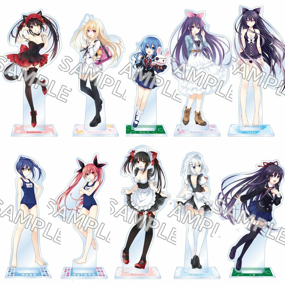「約會大作戰DATE A LIVE」系列 壓克力人形立牌 反轉十香（泳裝）【日本進口精品】