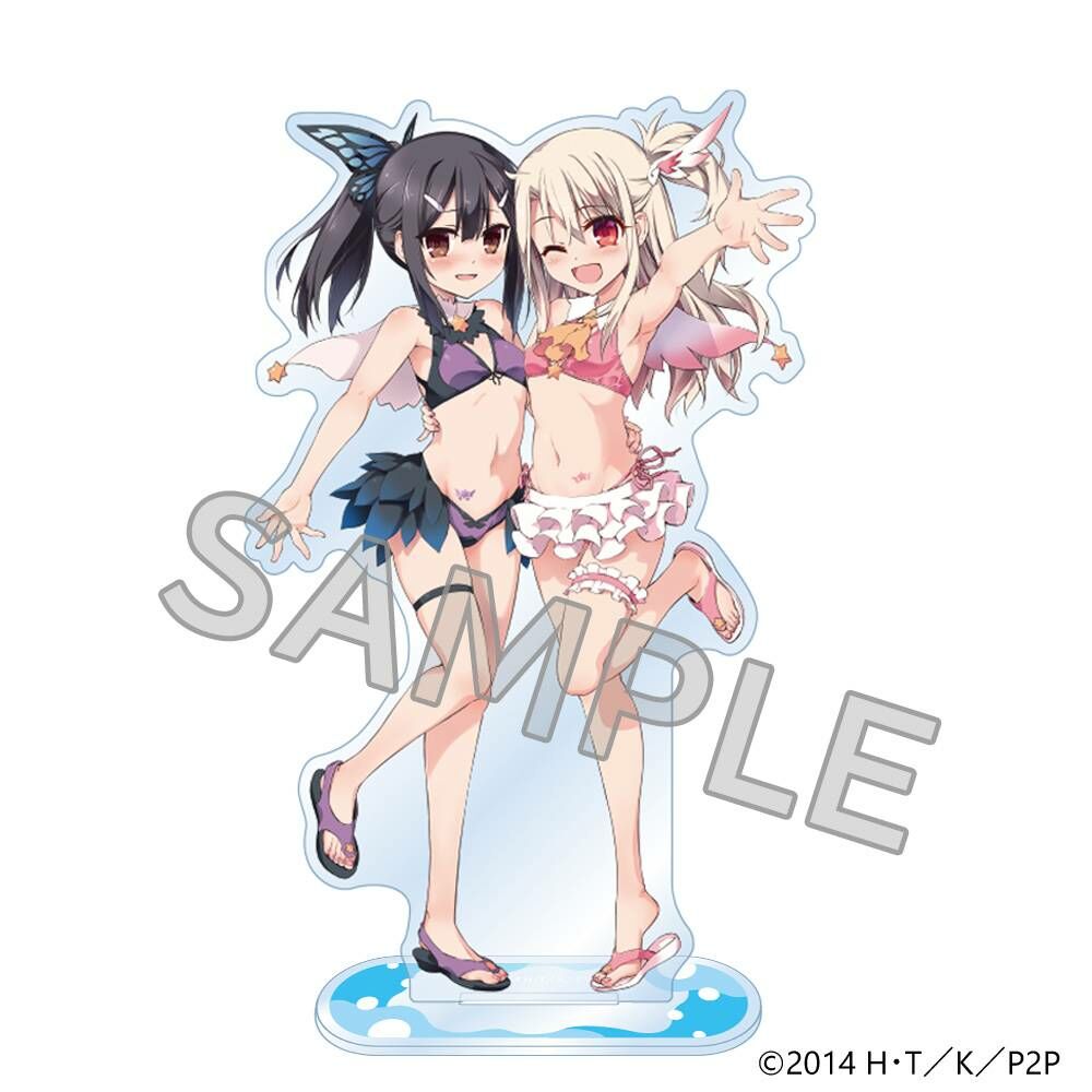 預購-「Fate/kaleid liner 魔法少女☆伊莉雅」系列 壓克力立牌 伊莉雅＆美遊【B】 Seite:Sonne【日本進口精品】