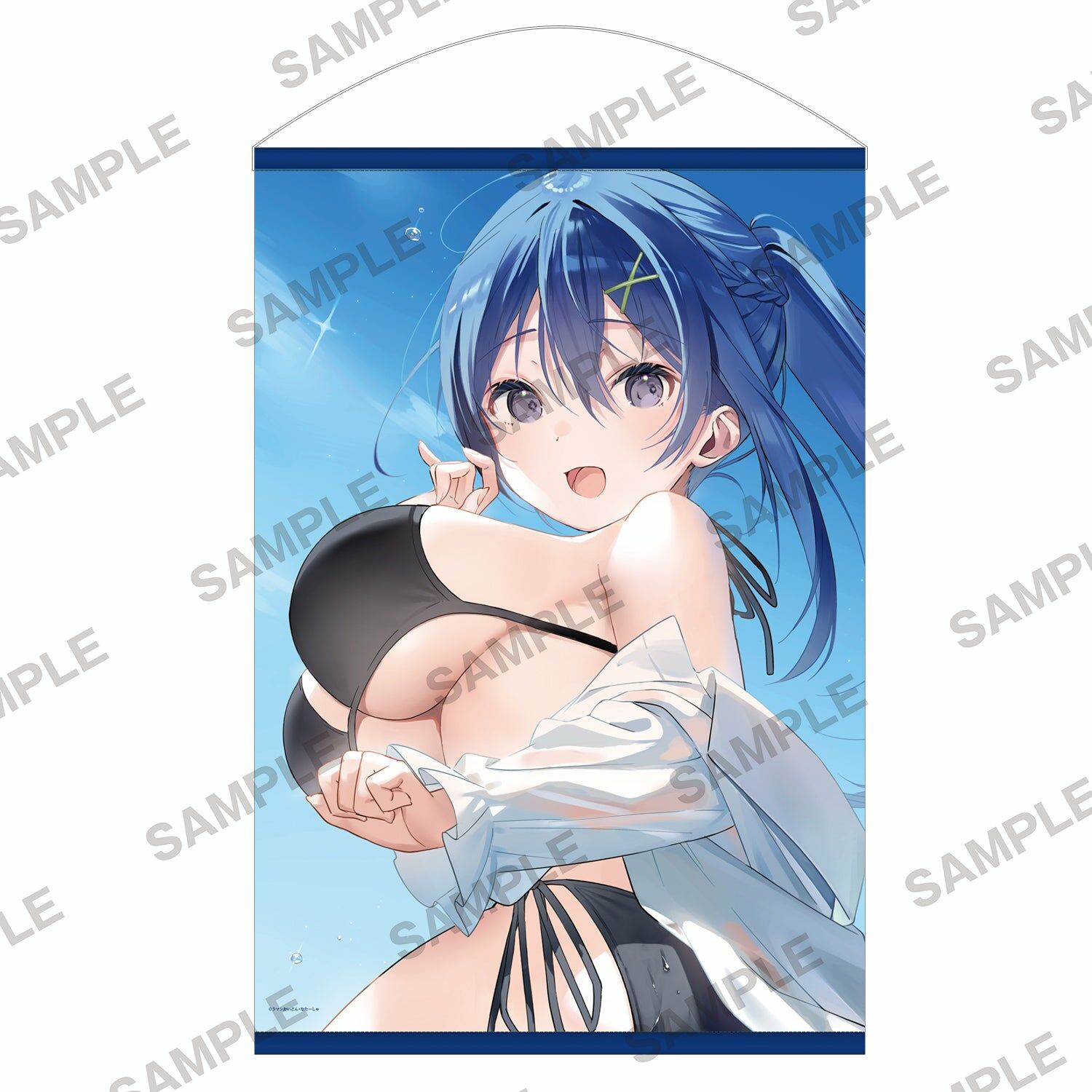 預購-Fantasia文庫 出門去！特展 『妹が女騎士学園に入学したらなぜか救国の英雄になりました。ぼくが。』スズハ　全新繪製B2掛軸【日本進口精品】