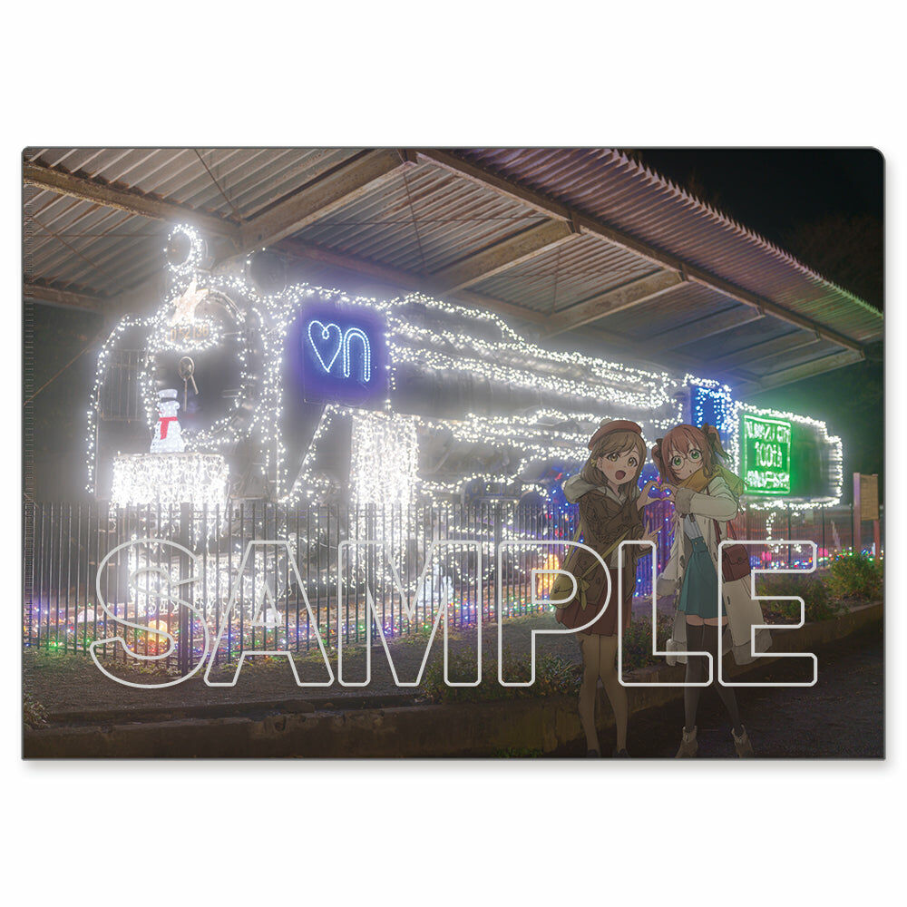 預購 -『LoveLive！ Sunshine!!』透明文件夾 Aqours 花丸&露比【日本進口精品-2023/10月下旬】