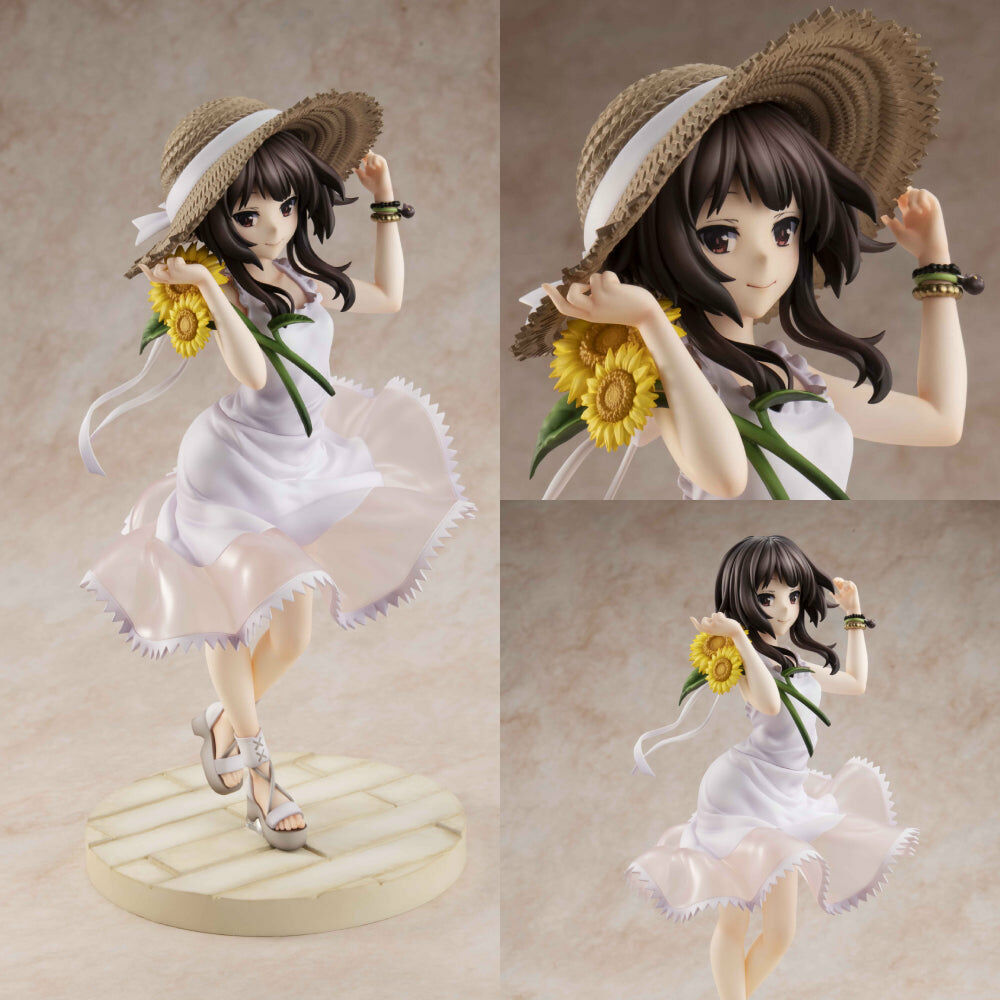 預購-『電影 為美好的世界獻上祝福！紅傳說』惠惠 向日葵連身裙Ver. 1/7比例模型【日本進口精品-2023/4月中旬】