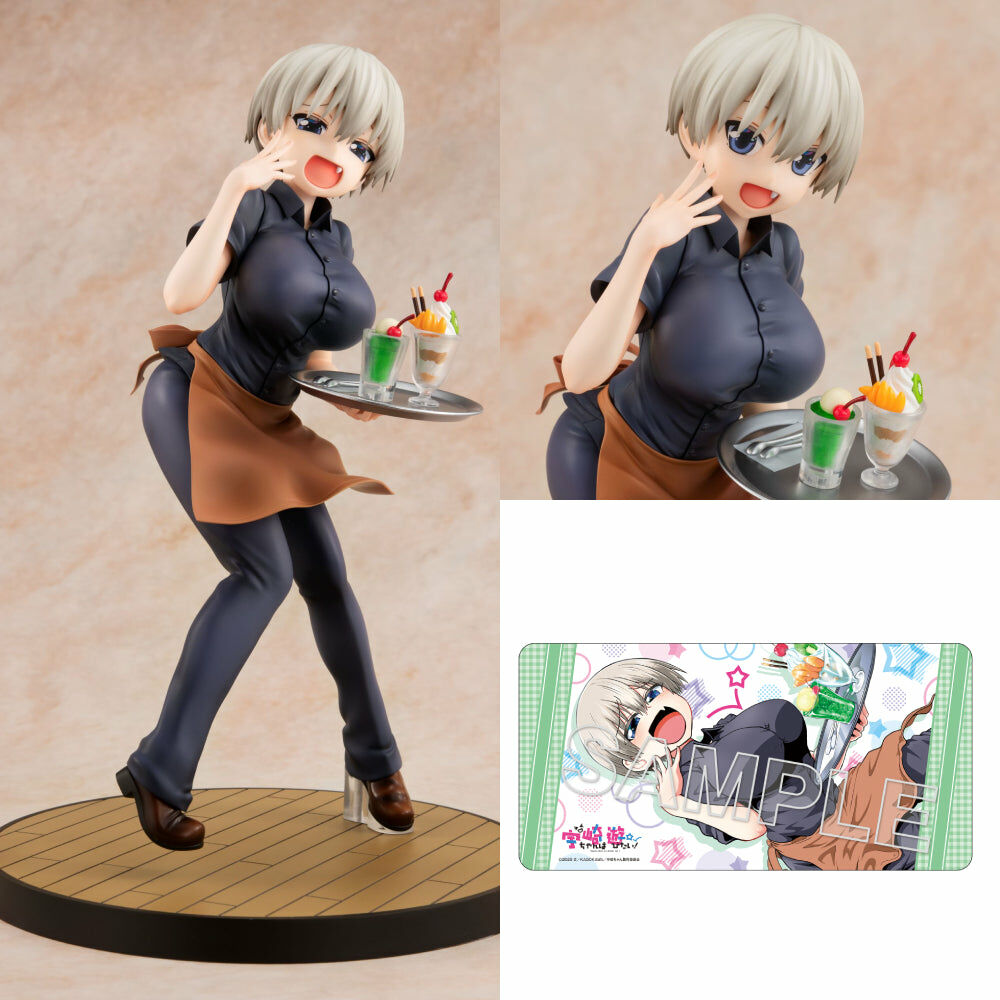 預購-『宇崎學妹想要玩！』宇崎花 原作版 咖啡店亞細亞Ver. 1/7 比例模型KADOKAWA 特別套組【日本進口精品-2023/4月中旬】