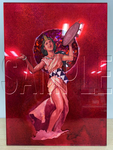 預購 -武藏野坐令和神社「鎮座記念祭」奉納畫 「天照大御神」全像藝術圖（大） 安彦良和（2022年Ver.）【日本進口精品-2023/7月上旬】