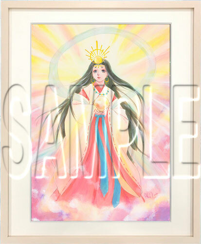 預購 -武藏野坐令和神社「鎮座記念祭」奉納畫 「天照大御神」複製原畫 高田明美（2022年Ver.）【日本進口精品-2023/7月上旬】