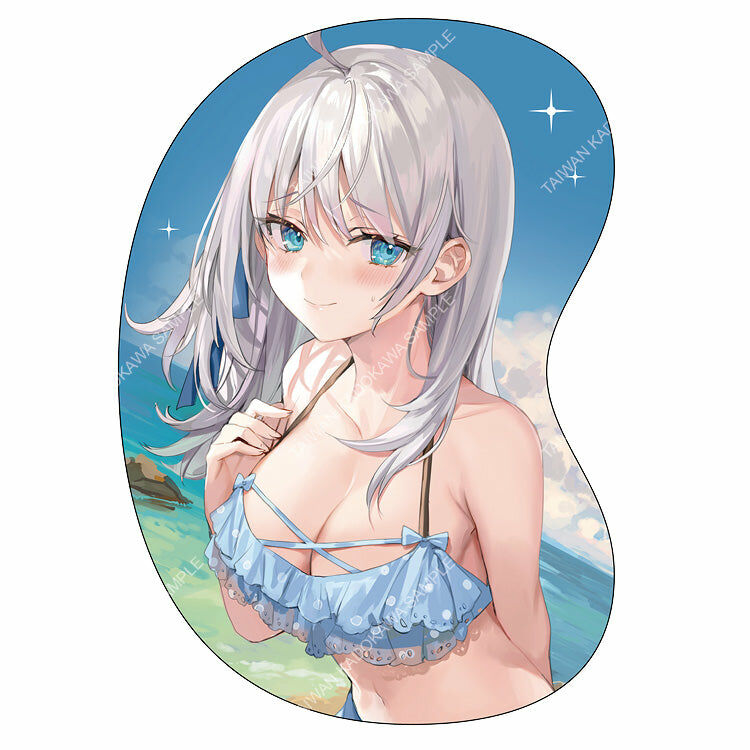 不時輕聲地以俄語遮羞的鄰座艾莉同學(原作) 造型角色抱枕 C