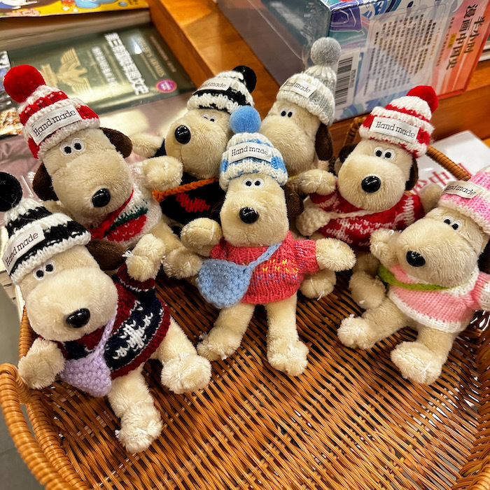 《50877》毛帽包包阿高鑰匙圈(7色)