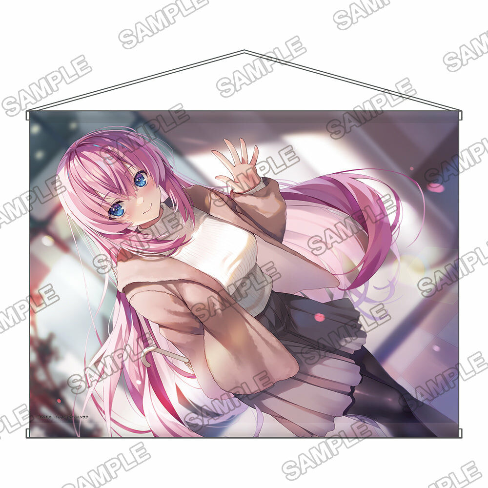 預購 -MF掛軸J083「歡迎來到實力至上主義的教室 2年級篇」加厚絨布B2掛軸 單品【日本進口精品】