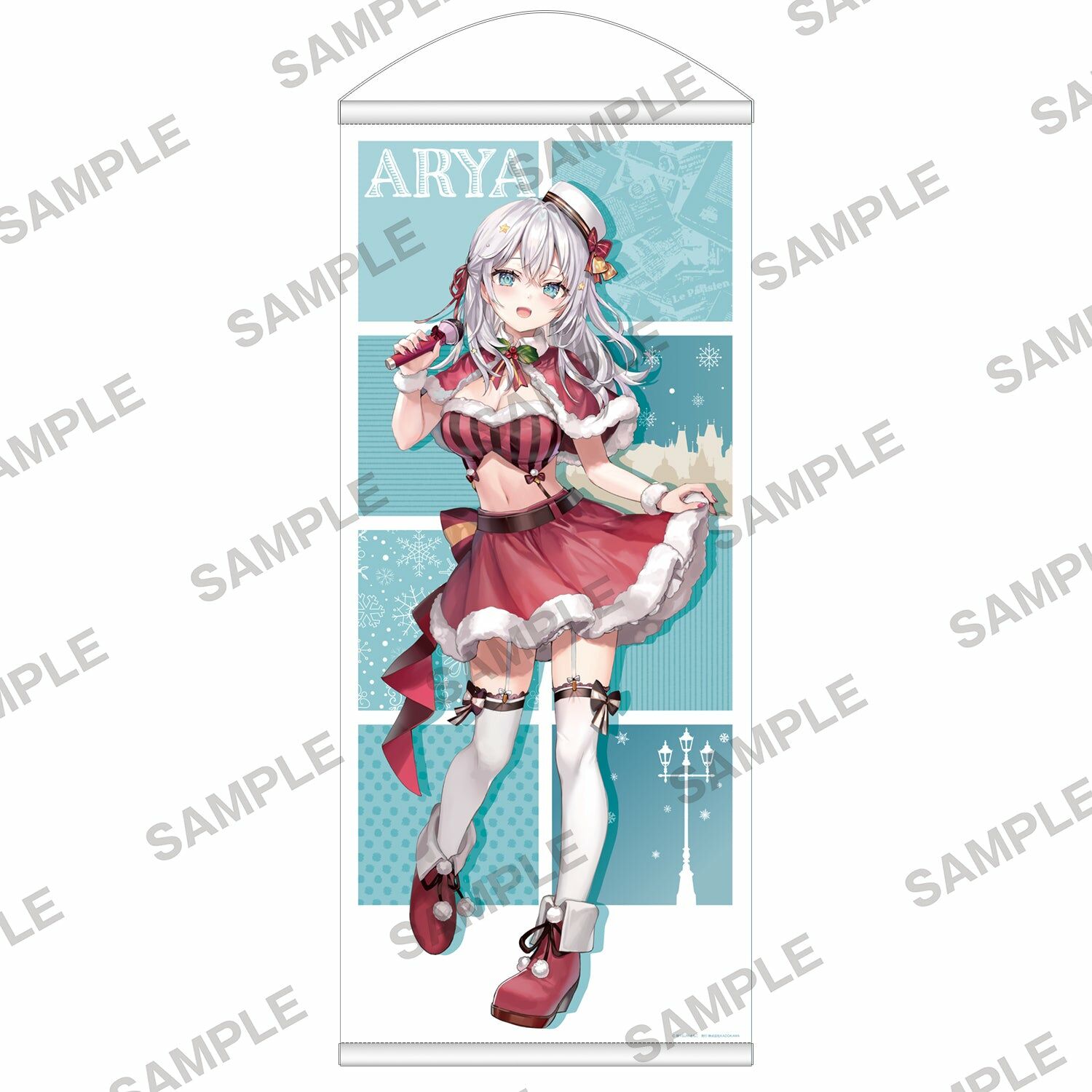 預購 -角川Sneaker文庫聖夜的美好☆演唱會！ 全新繪製等身大掛軸 『不時輕聲地以俄語遮羞的鄰座艾莉同學』艾莉【日本進口精品-2023/6月下旬】