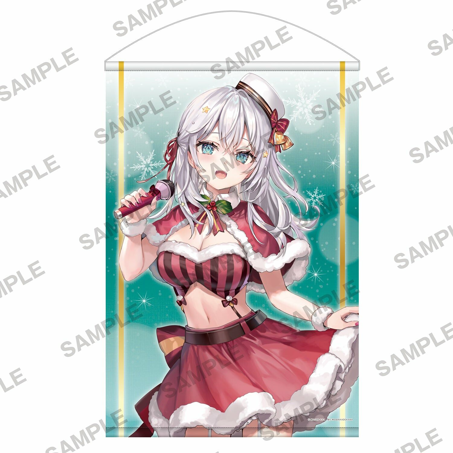 預購 -角川Sneaker文庫聖夜的美好☆演唱會！ 全新繪製B2掛軸 『不時輕聲地以俄語遮羞的鄰座艾莉同學』艾莉【日本進口精品-2023/6月下旬】