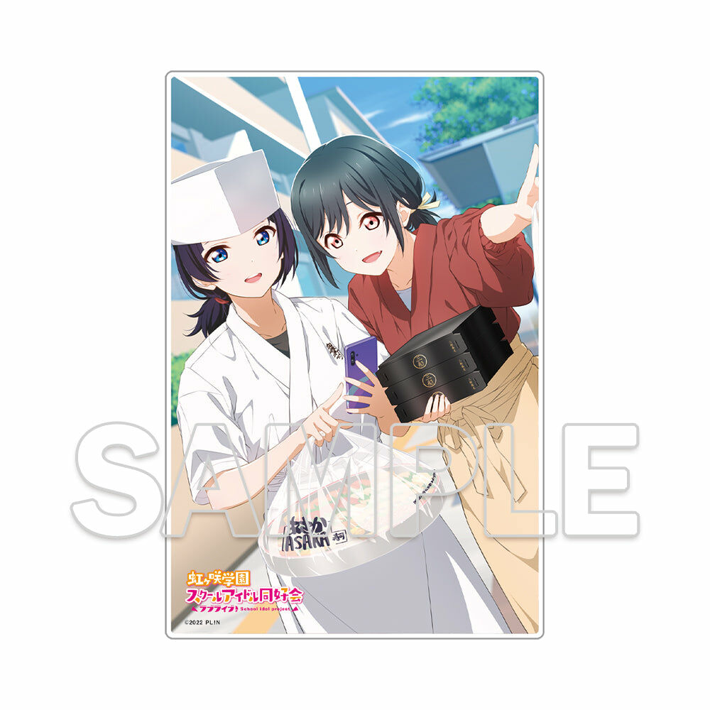 預購 -『LoveLive！虹咲學園學園偶像同好會』迷你壓克力立牌 果林＆栞子【日本進口精品-2023/9月下旬】