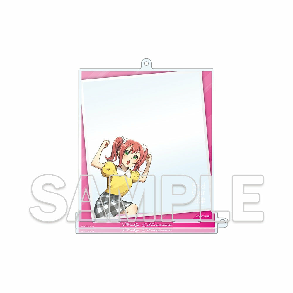 預購 -『LoveLive！Sunshine!!』Find Our 沼津 壓克力立牌鑰匙圈 黑澤露比【日本進口精品-2023/7月下旬】