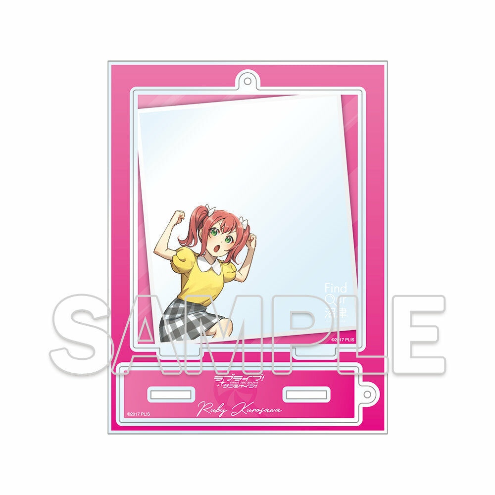 預購 -『LoveLive！Sunshine!!』Find Our 沼津 壓克力立牌鑰匙圈 黑澤露比【日本進口精品-2023/7月下旬】