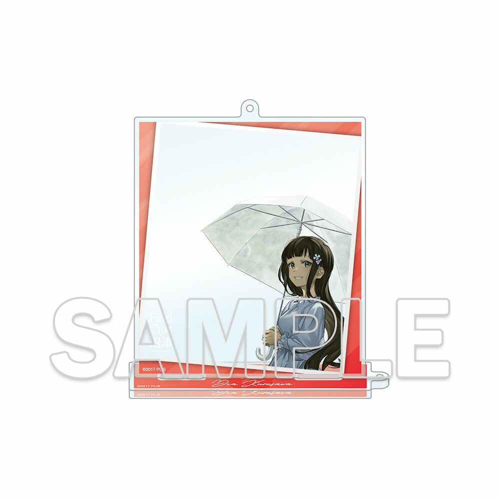 預購 -『LoveLive！Sunshine!!』Find Our 沼津 壓克力立牌鑰匙圈 黑澤黛雅【日本進口精品-2023/7月下旬】