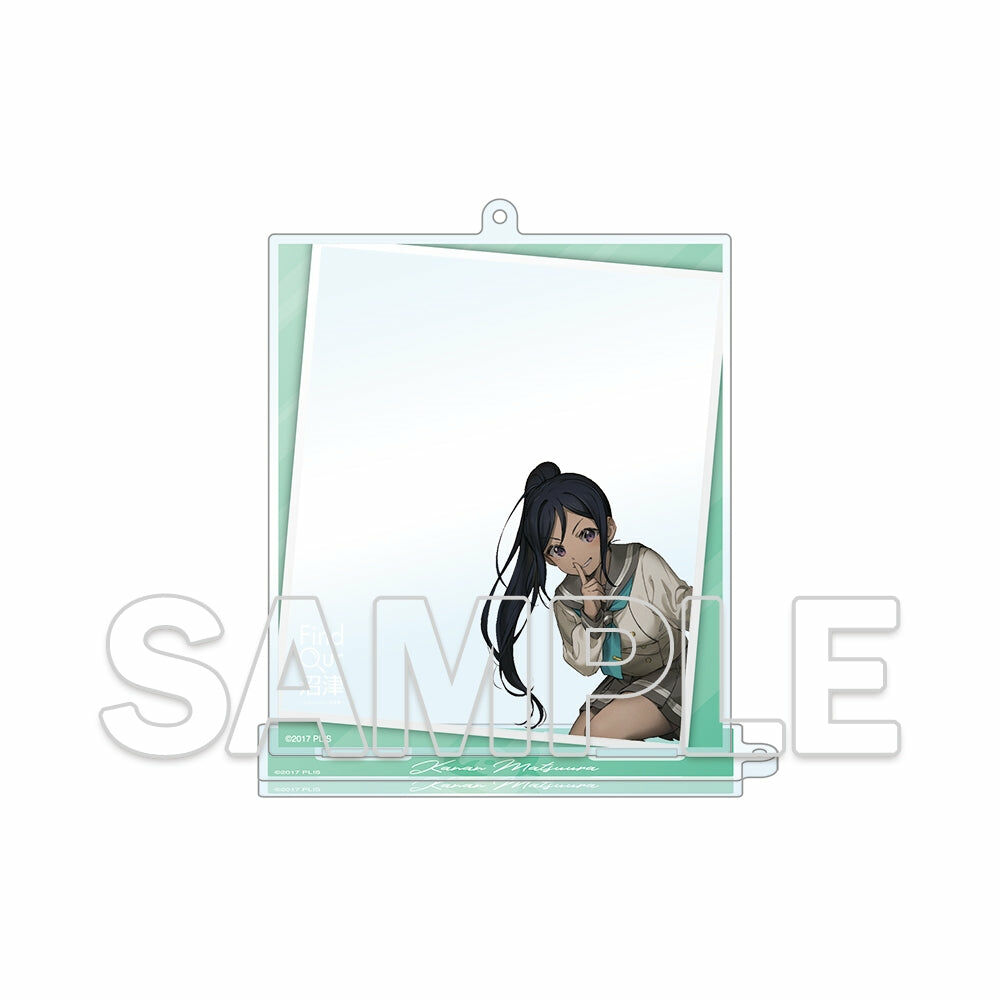 預購 -『LoveLive！Sunshine!!』Find Our 沼津 壓克力立牌鑰匙圈 松浦果南【日本進口精品-2023/7月下旬】