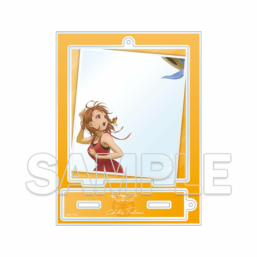 預購 -『LoveLive！Sunshine!!』Find Our 沼津 壓克力立牌鑰匙圈 高海千歌【日本進口精品-2023/7月下旬】