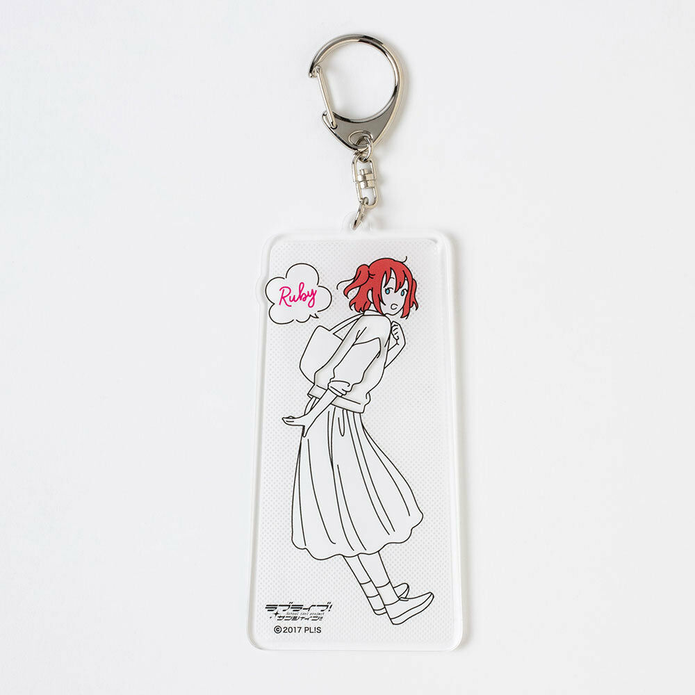 預購 -『LoveLive！Sunshine!!』穿上季節去散步。 壓克力鑰匙圈 黑澤露比【日本進口精品-2023/7月下旬】