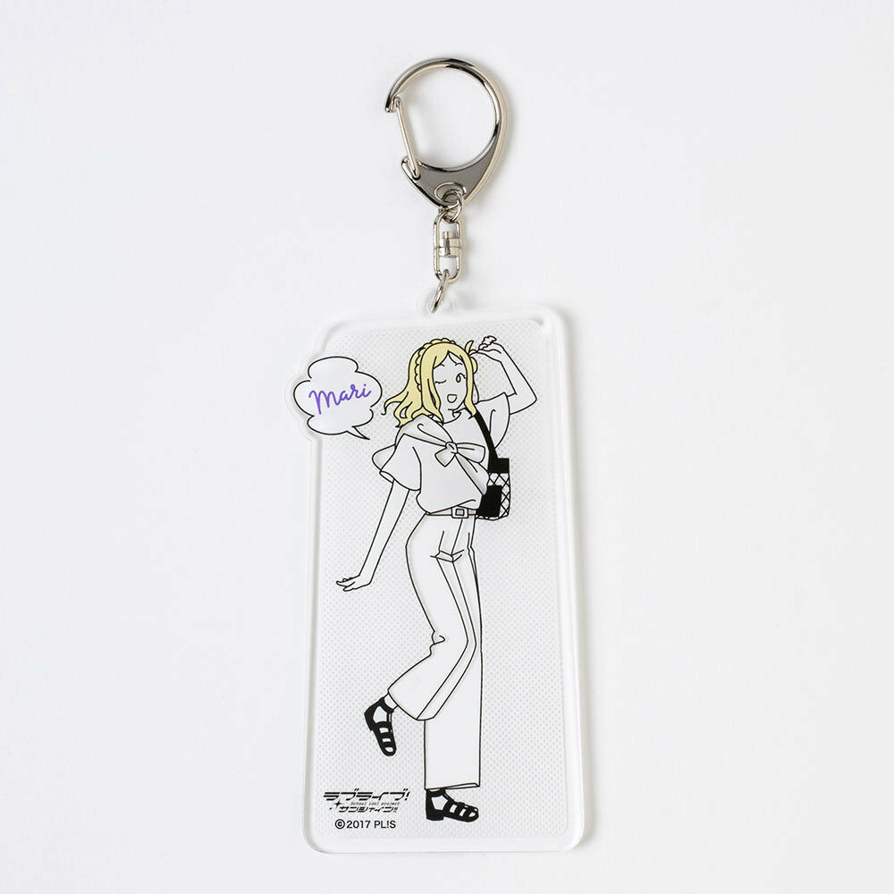 預購 -『LoveLive！Sunshine!!』穿上季節去散步。 壓克力鑰匙圈 小原鞠莉【日本進口精品-2023/7月下旬】