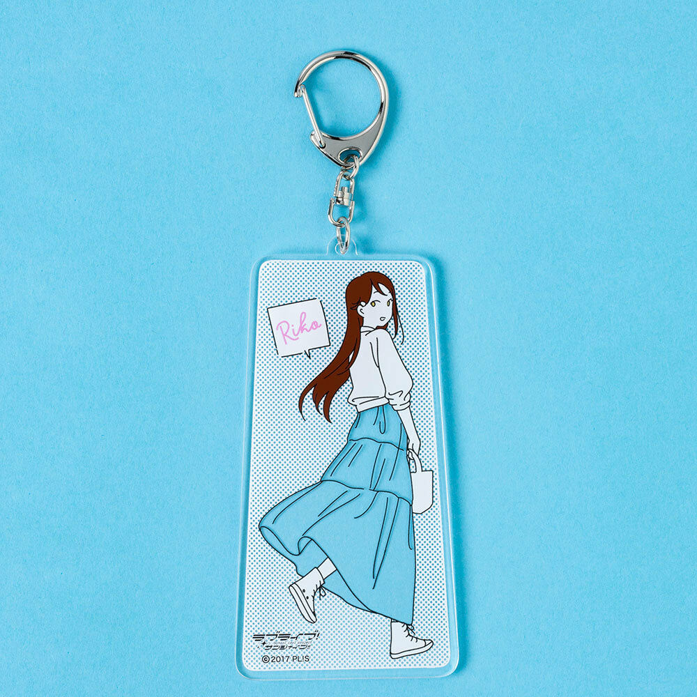 預購 -『LoveLive！Sunshine!!』 穿上季節去散步。 壓克力鑰匙圈 櫻内梨子【日本進口精品-2023/7月下旬】