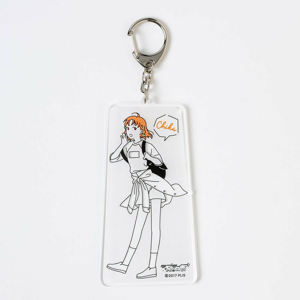 預購 -『LoveLive！Sunshine!!』穿上季節去散步。 壓克力鑰匙圈 高海千歌【日本進口精品-2023/7月下旬】