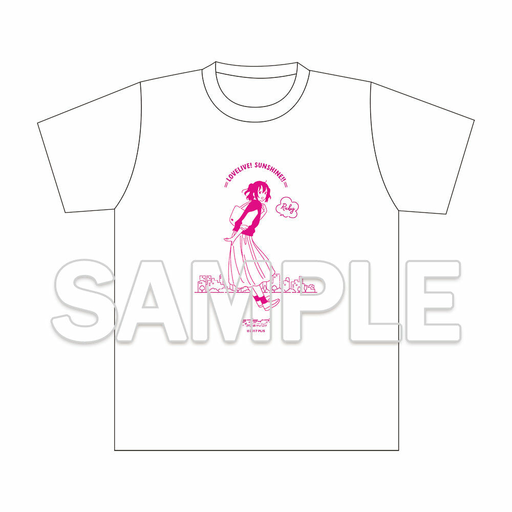 預購 -『LoveLive！Sunshine!!』穿上季節去散步。 T恤 黑澤露比 M尺寸【日本進口精品-2023/7月下旬】