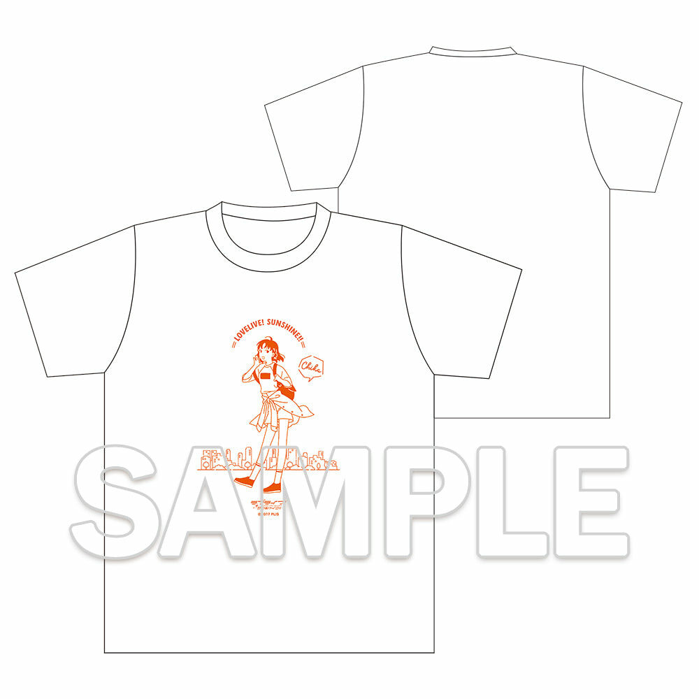 預購 -『LoveLive！Sunshine!!』 穿上季節去散步。 T恤 高海千歌 XL尺寸【日本進口精品-2023/7月下旬】