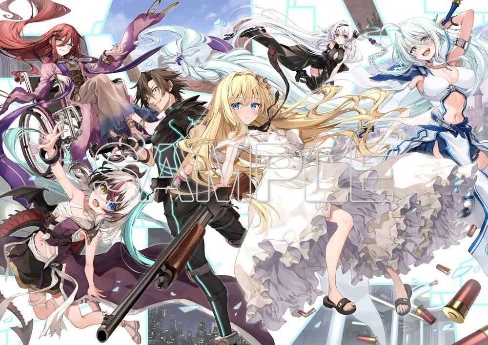 預購 - 『戰鬥員派遣中！』5th anniversary Chara Fine Graph複製原畫【日本進口精品-2023/3月下旬】