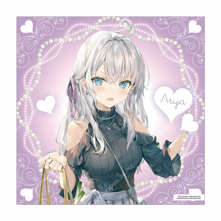 不時輕聲地以俄語遮羞的鄰座艾莉同學(原作) 45×45抱枕套 B